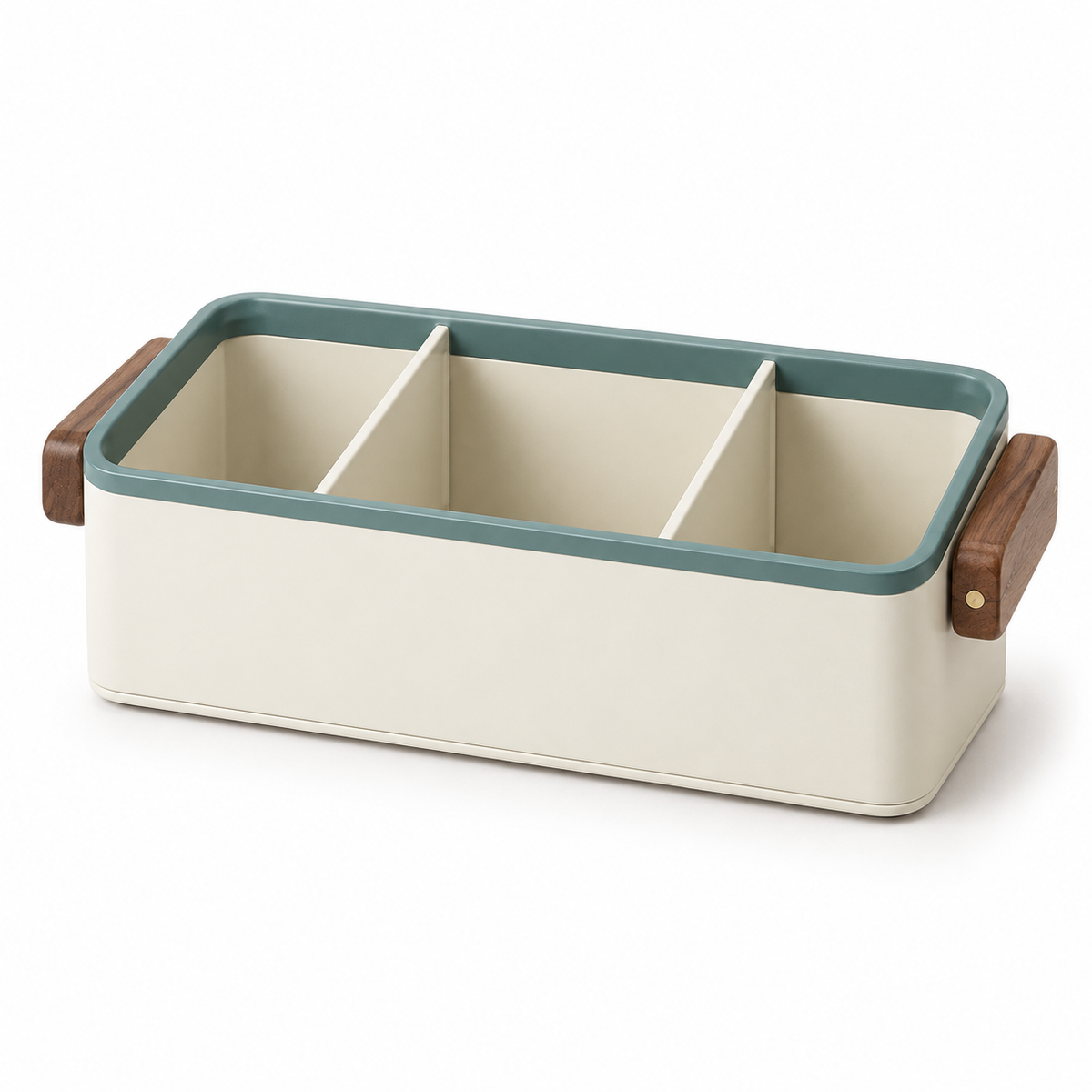 Retro-Kaffeebar-Organizer mit 3 Fächern